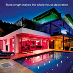 RGB LED Strip Light 32.8ft with 44 Button Remote and 16 Color Modes All Vera Mart