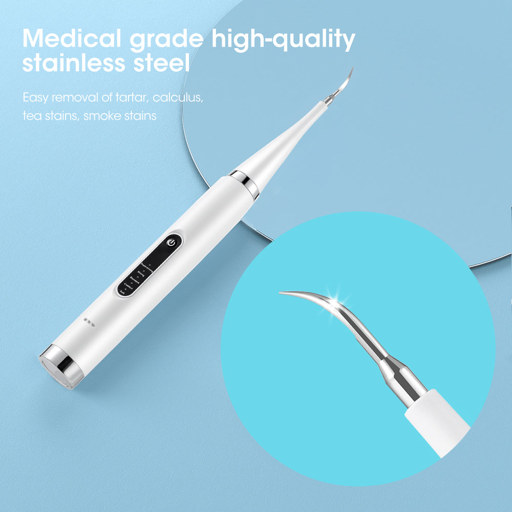 Ultrasonic Teeth Cleaner with Stainless Steel Head and Endoscope Attachment All Vera Mart