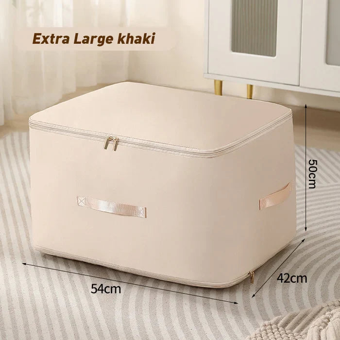 Compression Storage Bag with Built-In Zipper and Reinforced Handles for Bulky Textiles All Vera Mart