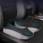 Memory Foam Seat Cushion with U-Shaped Tailbone Support and Adjustable Strap All Vera Mart