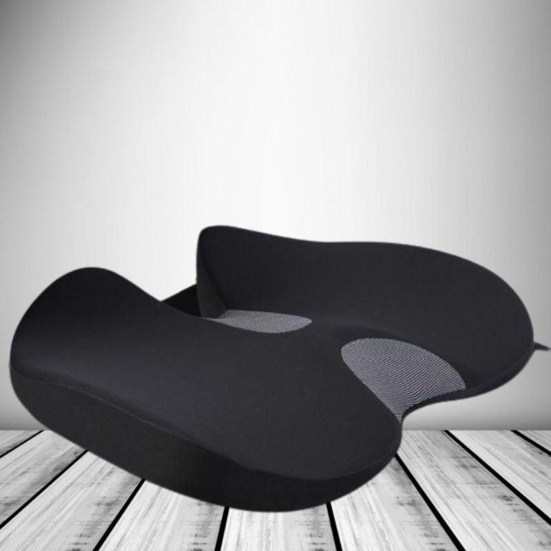 Memory Foam Seat Cushion with U-Shaped Tailbone Support and Adjustable Strap All Vera Mart
