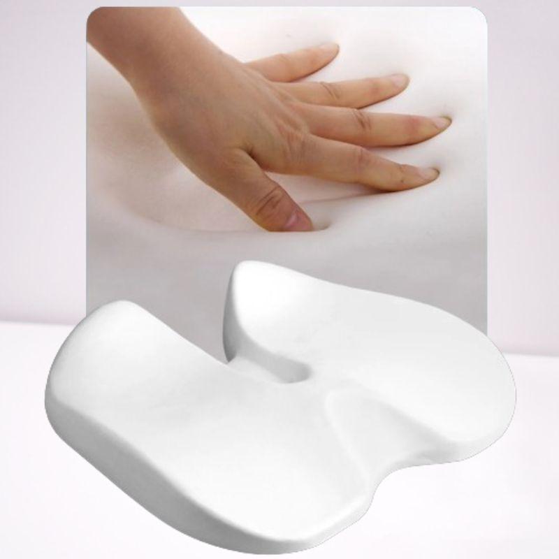 Memory Foam Seat Cushion with U-Shaped Tailbone Support and Adjustable Strap All Vera Mart