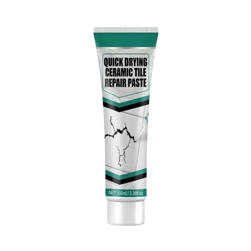 Ceramic Tile Repair Paste with Scraper Tool and Sandpaper, Waterproof Formula All Vera Mart
