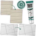 Ceramic Tile Repair Paste with Scraper Tool and Sandpaper, Waterproof Formula All Vera Mart