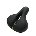Gel Bike Saddle with Ergonomic Contour and Reflector, Universal Rail Mount All Vera Mart