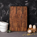 End Grain Cutting Board with Self Healing Surface and Knife Protection All Vera Mart