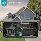 Smart Video Doorbell with 1080P HD Camera and Motion Detection, Night Vision All Vera Mart