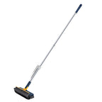Extended Handle Floor Brush with Rotating Head and Built-In Scraper All Vera Mart