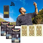 Antenna Signal Booster Stickers with Gold Layer and Peel Stick Installation, Tri Band Compatible All Vera Mart