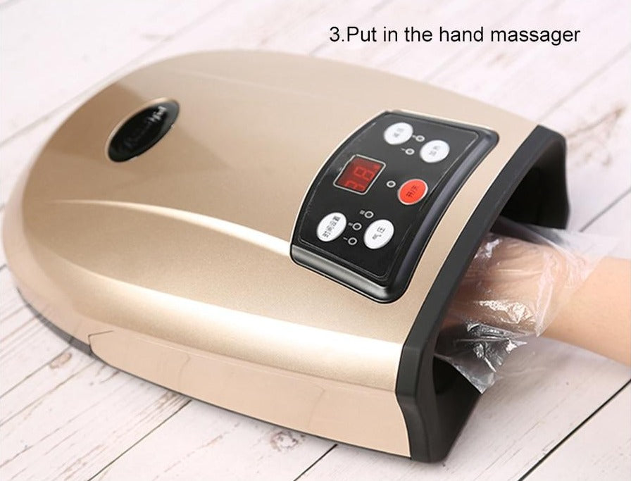 Air Compression Hand Massager with Dual Power and Multiple Chambers All Vera Mart