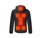 Heated Jacket with Rechargeable Battery and Three Heat Settings, Machine Washable All Vera Mart