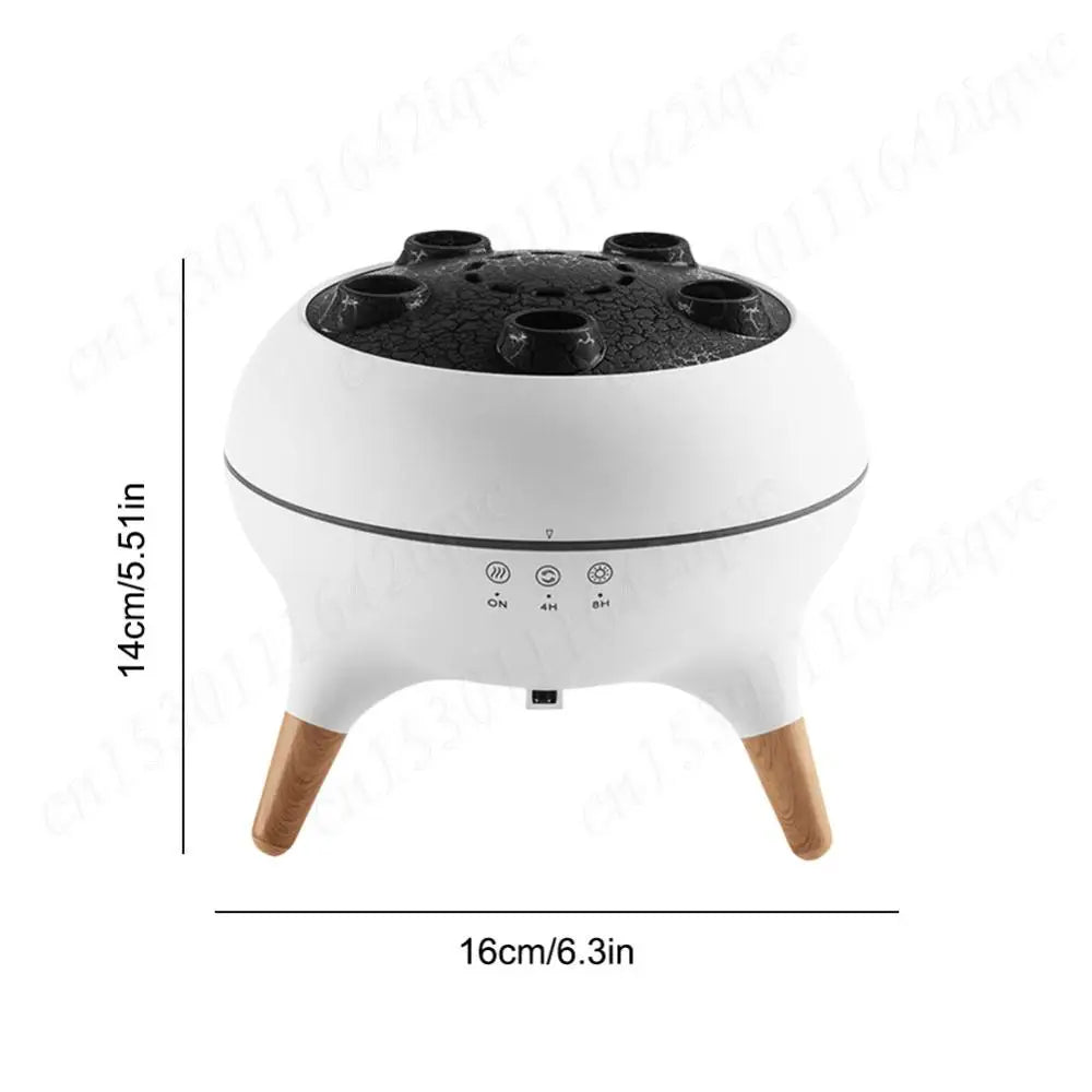 Jellyfish Mist Diffuser with Remote Control and Color Gradient Lighting All Vera Mart