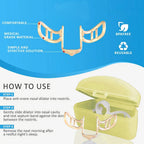 Nasal Dilator with Flexible Wings for Breathing Support and Snoring Reduction All Vera Mart