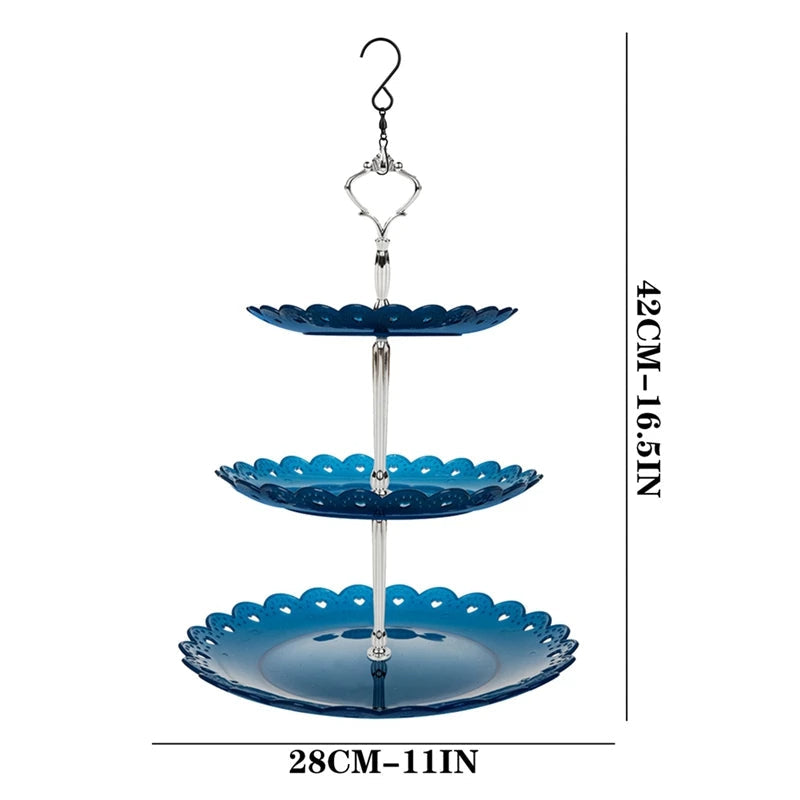 Three-Tier Hanging Bird Feeder with Water Bath and Seed Tray All Vera Mart