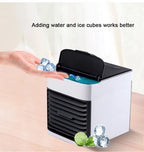 Portable Water Cooled Air Conditioner with Ice Crystal Box and Negative Ion Generator All Vera Mart