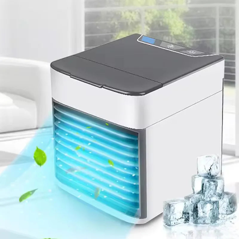 Portable Water Cooled Air Conditioner with Ice Crystal Box and Negative Ion Generator All Vera Mart