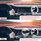 Seat Cushion for Short Drivers with 3.5 in Lift and Memory Foam, Removable Cover All Vera Mart