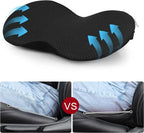 Seat Cushion for Short Drivers with 3.5 in Lift and Memory Foam, Removable Cover All Vera Mart