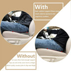 Seat Cushion for Short Drivers with 3.5 in Lift and Memory Foam, Removable Cover All Vera Mart