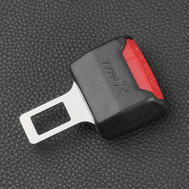 Seat Belt Extender with Reinforced Metal Tongue and Compact Portable Design, Set of 2 All Vera Mart