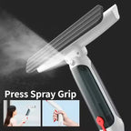Telescopic Window Cleaning Tool with Integrated Spray and Microfiber Pad, 51-Inch Reach All Vera Mart