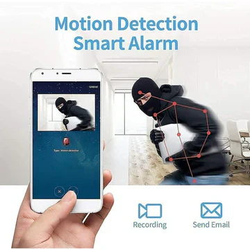 Wireless Security Camera with 1080p HD Recording and Night Vision, Motion Detection All Vera Mart