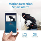 Wireless Security Camera with 1080p HD Recording and Night Vision, Motion Detection All Vera Mart