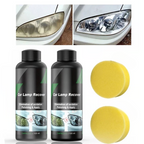 Headlight Lens Restoration and Oxidation Removal with Protective Coating, 2-Pack All Vera Mart