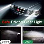 Headlight Lens Restoration and Oxidation Removal with Protective Coating, 2-Pack All Vera Mart