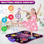 Dance Mat for Kids with Flashing Arrow Lights and Wireless Music Connection All Vera Mart