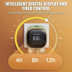 Mosquito Repellent Diffuser with Digital Timer and Night Light Display for Bedrooms All Vera Mart