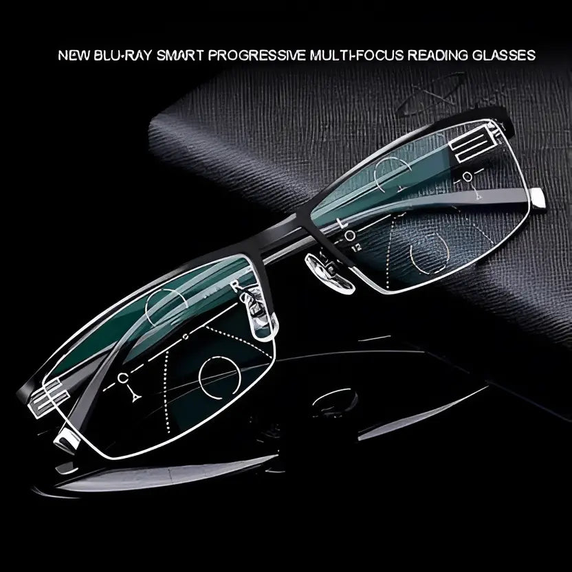 Progressive Photochromic Glasses with Anti-Reflective Coating and Blue Light Filter All Vera Mart