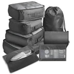 Packing Cubes Set with Mesh Panels and Compression Design, 7-Piece Travel Organizer All Vera Mart