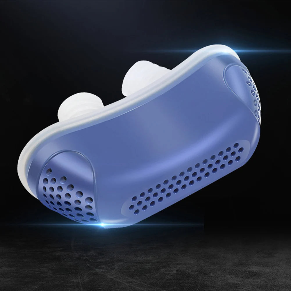 Rechargeable Nasal Device with Three Airflow Settings and Silicone Clip Strap All Vera Mart