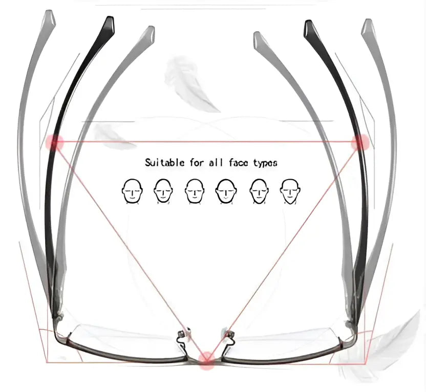 Progressive Photochromic Glasses with Anti-Reflective Coating and Blue Light Filter All Vera Mart