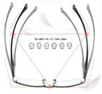 Progressive Photochromic Glasses with Anti-Reflective Coating and Blue Light Filter All Vera Mart