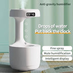 Compact Ultrasonic Humidifier with UV Filtration and Adjustable Mist, 27oz Tank All Vera Mart