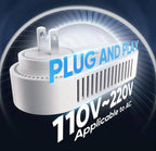 Plug In Carbon Monoxide and Natural Gas Detector with Temperature and Humidity Display All Vera Mart