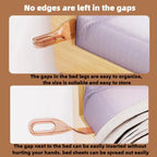 Mattress Lifting Wedge with Ergonomic Grip and Molded ABS, Sheet Holder, Under-Bed Access All Vera Mart