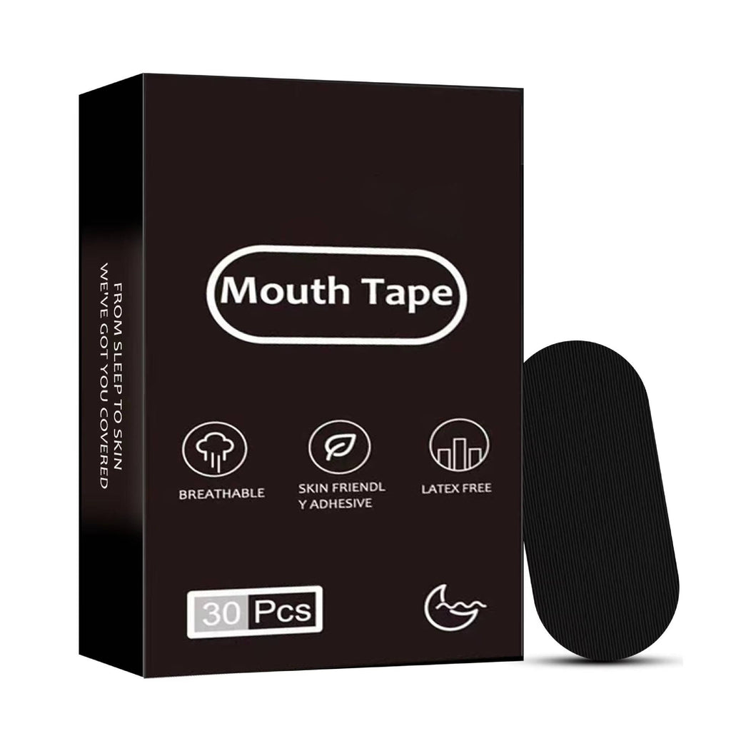 Mouth Tape with Bamboo Charcoal Fiber and Microporous Design for Nasal Breathing All Vera Mart