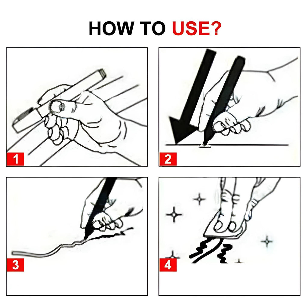 Car Scratch Repair Pen with Clear Formula and Precision Tip All Vera Mart