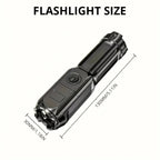 UV Pet Urine Detector Flashlight with Adjustable Zoom and Water Resistant Design All Vera Mart