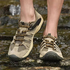 Women's Hiking Shoes with Waterproof Outer Layer and Cushioned Midsole, Breathable Tread All Vera Mart