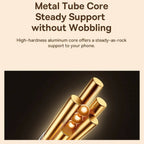 Flexible Neck Phone Holder with 14-Inch Aluminum Tube and 360-Degree Ball Joint All Vera Mart