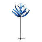 Tulip Wind Spinner with Powder Coated Iron Body and 360 Degree Rotation All Vera Mart