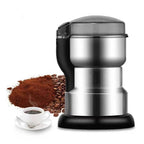 Electric Coffee Grinder with 400W Motor and Stainless Steel Chamber All Vera Mart