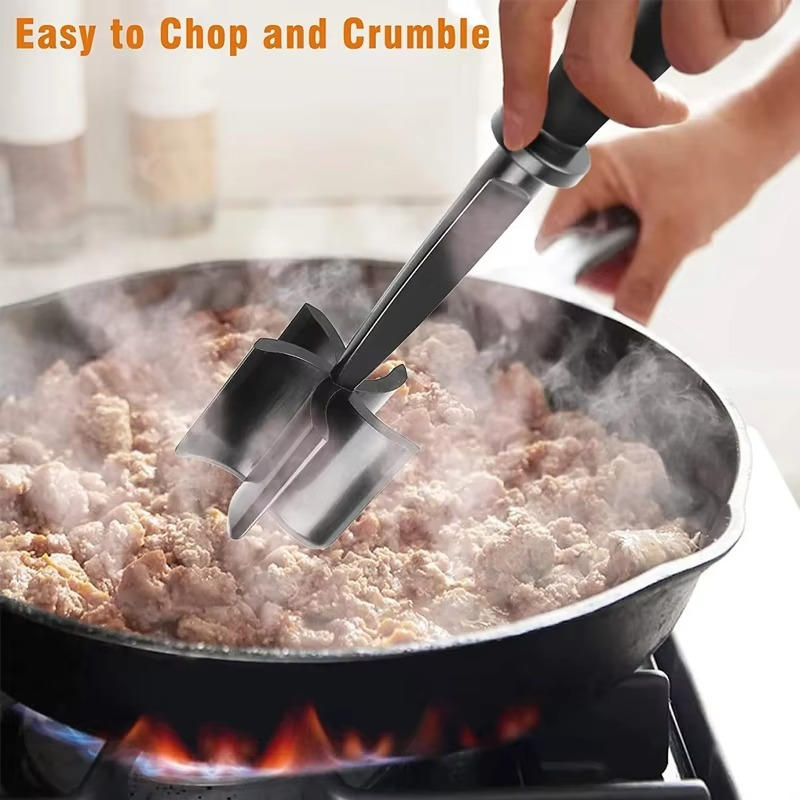 Ground Meat Chopper with Five Nylon Blades and Heat Resistance All Vera Mart