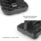 Aluminum Alloy Roof Rack Step with Rotatable Hook and Textured Grip, Window Breaker All Vera Mart