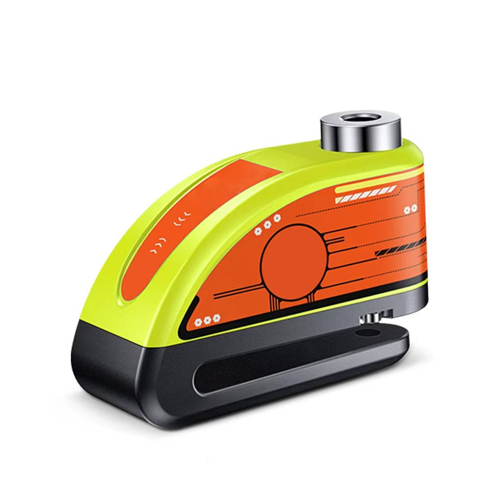 Brake Disc Lock with 120dB Motion Alarm and Reminder Cable All Vera Mart