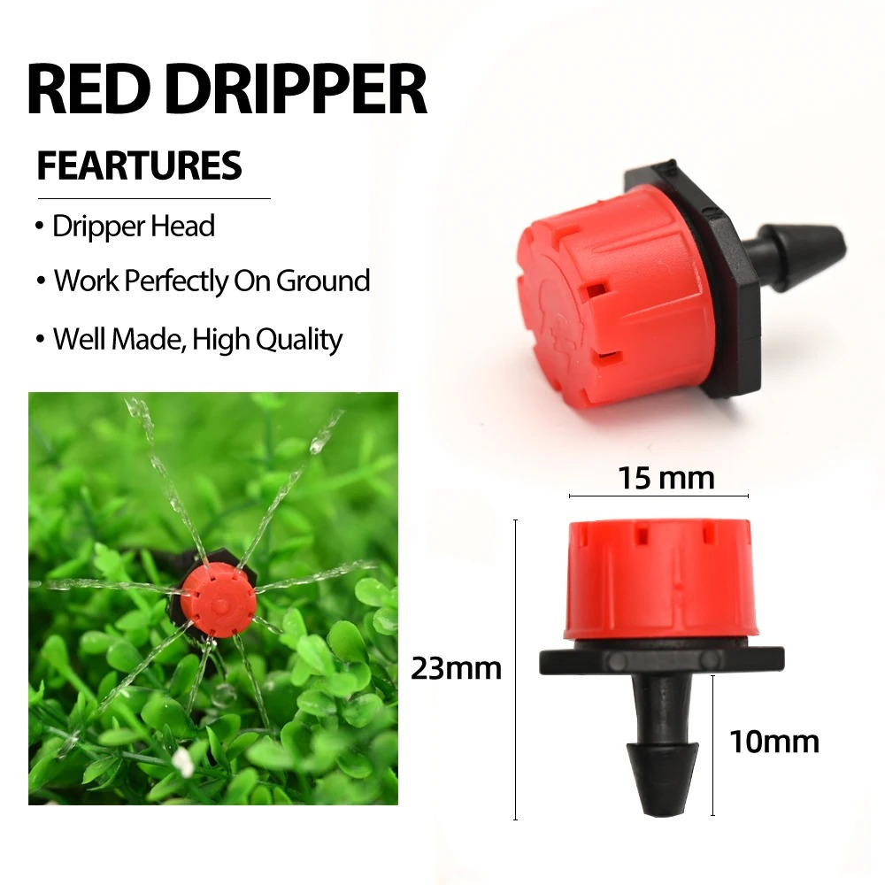 Automatic Drip Irrigation System with Adjustable Timer and Pressure Regulation All Vera Mart